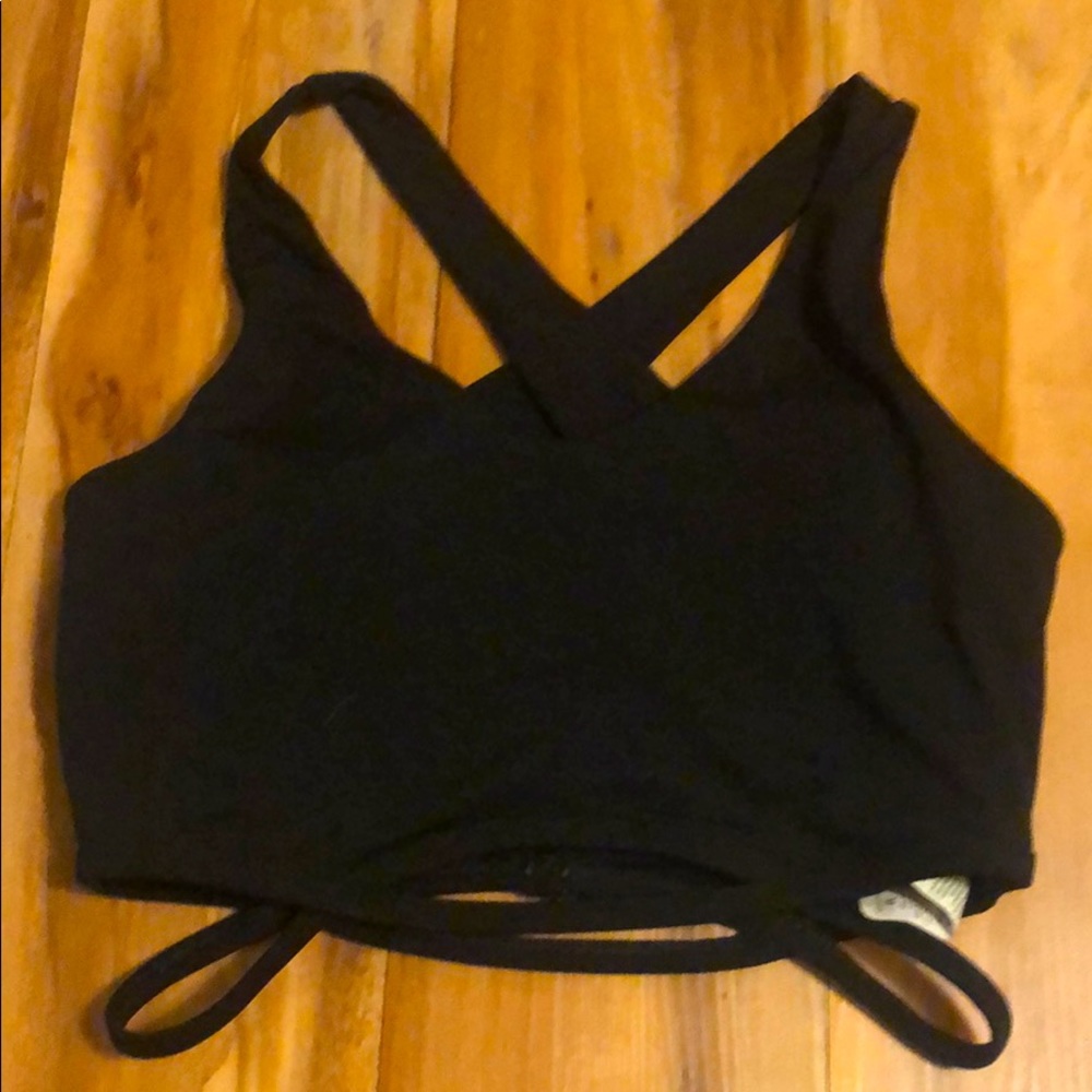Fabletics Longline Strappy Sports Bra
